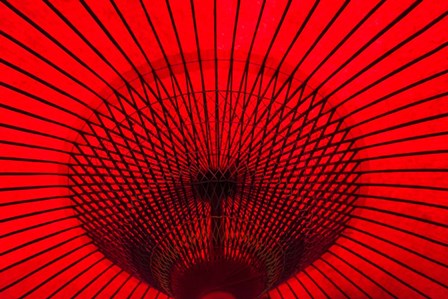 Red Umbrella, Gifu, Japan by Keren Su / Danita Delimont art print