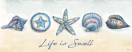 Bohemian Shells Panel by Tre Sorelle Studios art print