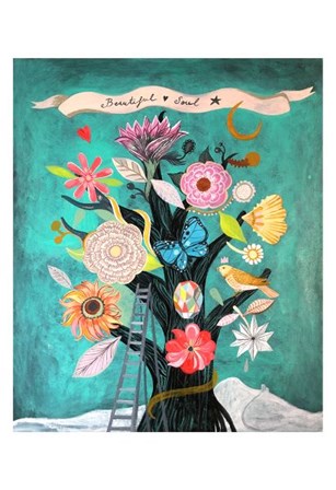 Beautiful Soul by Mercedes Lagunas art print