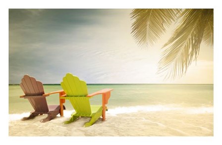 Paradise Beach by Summer Photography art print