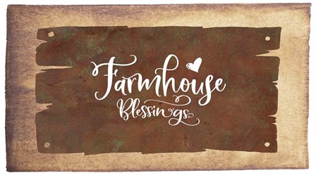 Farmhouse Blessings by Tara Moss art print