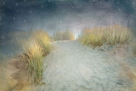 Starlight Beach by Ramona Murdock art print