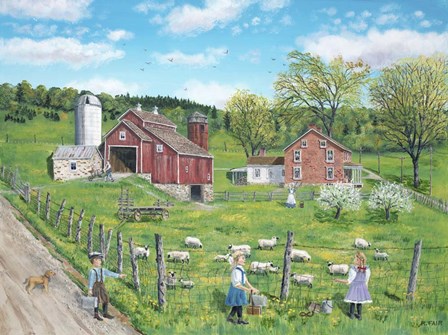 That&#39;s My Lamb by Bob Fair art print