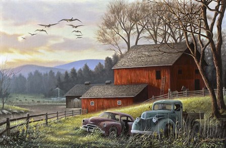 Countryside Dream by Chuck Black art print