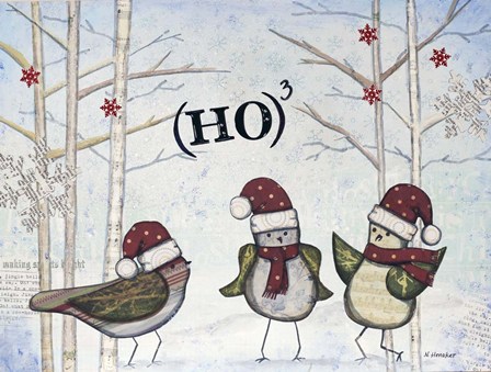 Ho Cubed by Let Your Art Soar art print