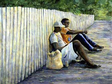 Lunch Break by John Morrow art print