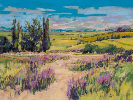 Wild Lavender by Jennifer Gardner art print