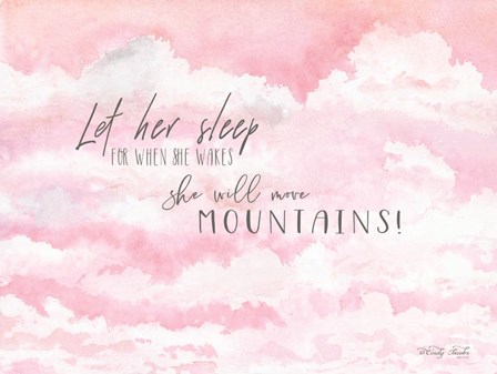 Let Her Sleep by Cindy Jacobs art print