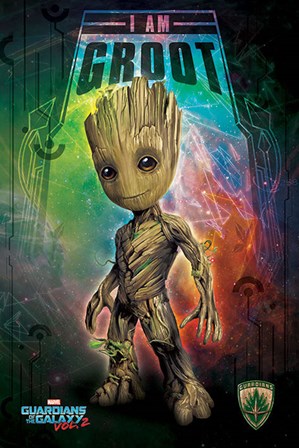 Guardians of the Galaxy - I Am Groot art print