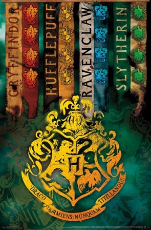 Harry Potter - Crests II art print