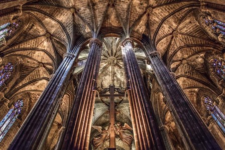 Barcelona Cathedral 2 by Duncan art print