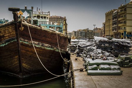 Dubai Old Boat by Duncan art print