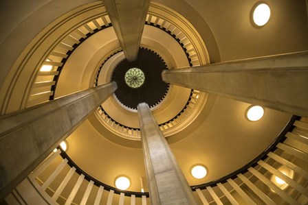 Yellow Staircase 3 by Duncan art print