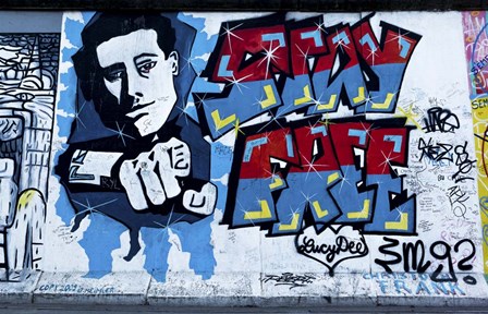 Berlin Wall 4 by Duncan art print