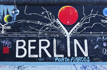 Berlin Wall 16 by Duncan art print
