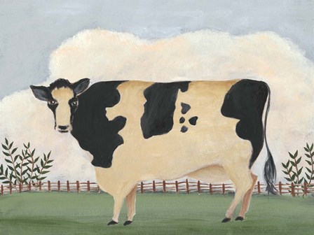 Folk Farm II by Regina Moore art print