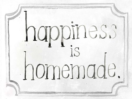 Homemade Happy I by Jennifer Parker art print