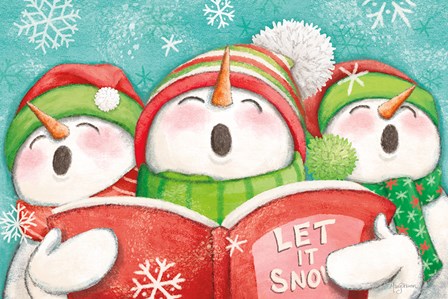 Let it Snow IV by Mary Urban art print