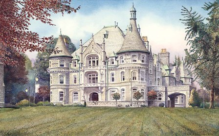 Rosemont College by Nicholas Santoleri art print