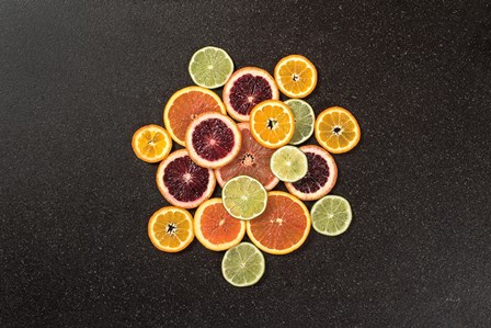 Citrus Drama II by Felicity Bradley art print