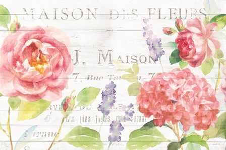 Maison Des Fleurs I by Danhui Nai art print