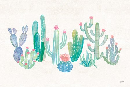 Bohemian Cactus I by Mary Urban art print