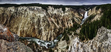Lower Canyon Yellowstone by Duncan art print