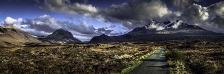 Glen Etive Panorama 3 by Duncan art print