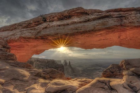Mesa Arch Sunburst by Nick Jackson art print