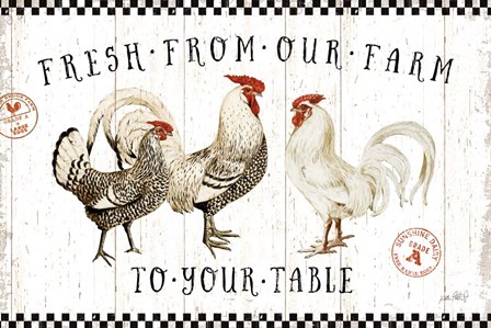 Free Range Fresh I by Katie Pertiet art print