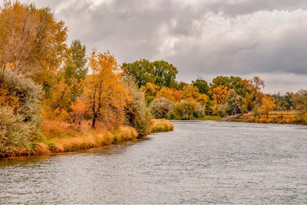 Snake River Autumn III by Ramona Murdock art print