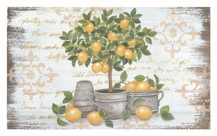 Lemon Topiary by Annie Lapoint art print