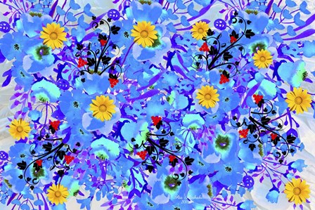 Garden Of Colors by Ata Alishahi art print
