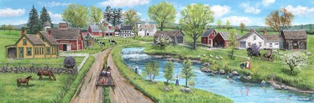 Spillway Bridge by Bob Fair art print