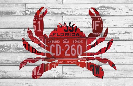 Crab by Design Turnpike art print