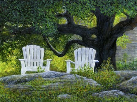 Summer Shade by John Morrow art print
